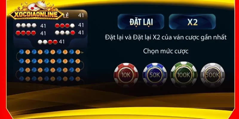 Bàn chơi Xóc Đĩa Siêu Tốc có tỷ lệ thưởng lớn
