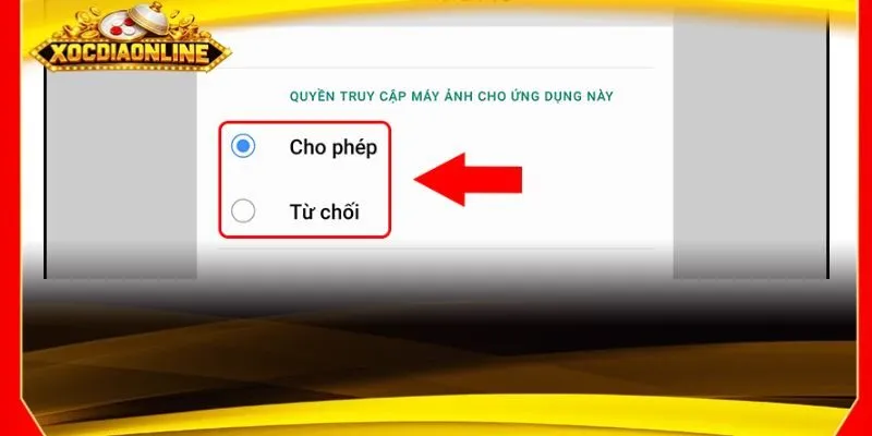 Chú ý cấp quyền truy cập khi tải ứng dụng về thiết bị